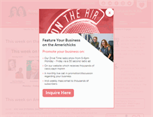 Tablet Screenshot of americhicks.com